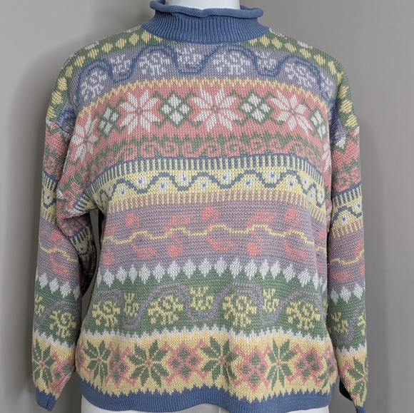 Amazing Vintage Plus size sweater - Picture 3 of 6